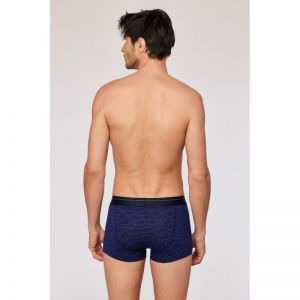 Heren boxershorts, 2-pack 024 set donkerb