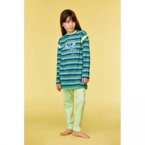 Meisjespyjama, lange mouwen 912 multicolor