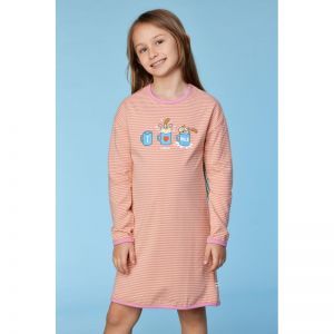 Slaapkleedje, lange mouwen 927 roze-gele s