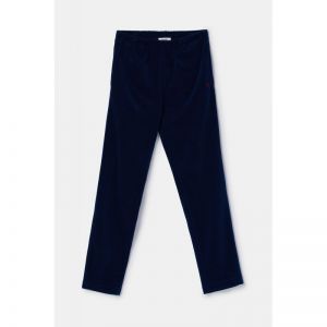 Herenpyjama in velours 944 rode streep