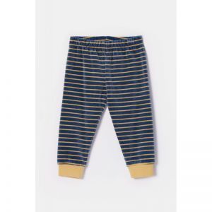 Jongenspyjama in velours 189 blauwgrijs
