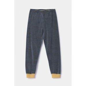 Jongenspyjama in velours 189 blauwgrijs