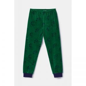 Jongenspyjama in velours 917 groene duiv