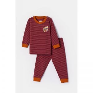 Baby pyjama, lange mouwen 936 rode streep