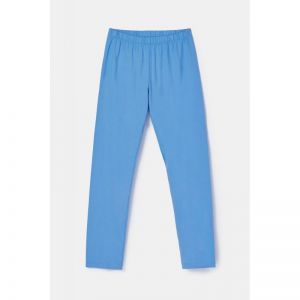 Damespyjama, lange mouwen 911 blauw-roze