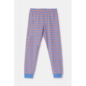 Meisjespyjama, lange mouwen 863 blauw