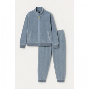 Heren homewear set 189 blauwgrijs