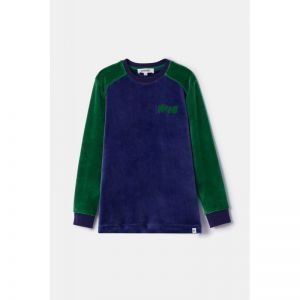 Jongenspyjama in velours 897 donkerblauw