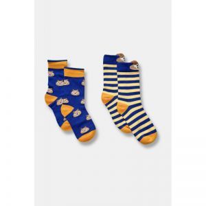 Cadeauset met 6 paar sokken 999 kat+duif+po