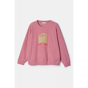 Damespyjama in ribvelours 404 roze