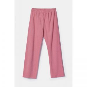 Damespyjama in ribvelours 404 roze