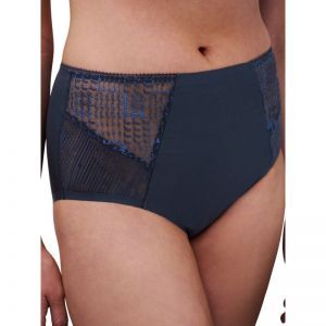 Intrigue High waisted brief 013 Sailing blu