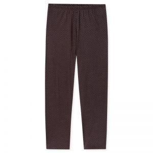 Herenpyjama lange mouwen 531 rotbraun
