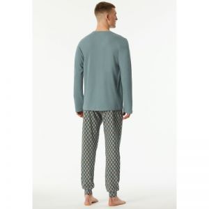 Herenpyjama lange mouwen 709 mineral