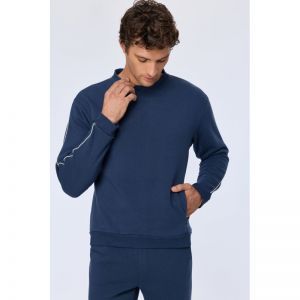 Heren Homewear set 831 donkerblauw