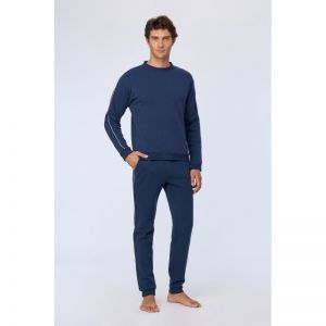 Heren Homewear set 831 donkerblauw