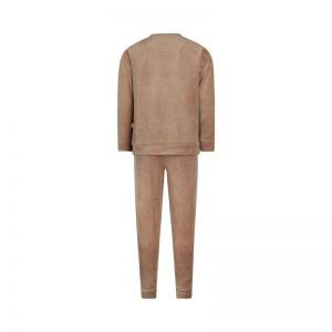 Girls Velours set Faded brown