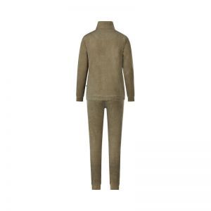 Women velours set Faded green
