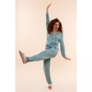 Women pyjama set Fade blue