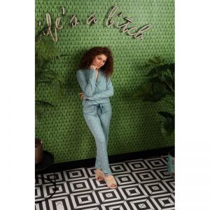 Women pyjama set Fade blue