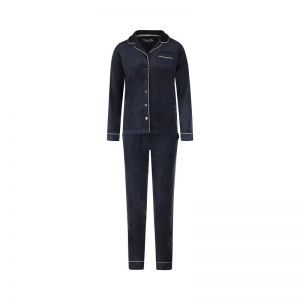 Women velours set Navy