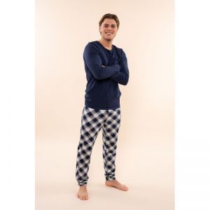 Men pyjama set Navy