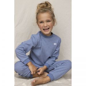 Pyjama met lange mouwen Blue Melange