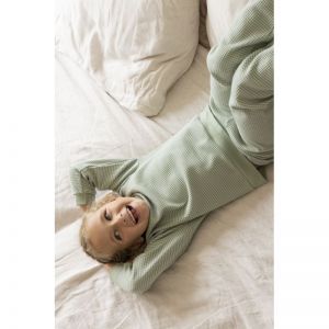 Pyjama met lange mouwen Groen melange