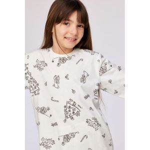 Color me pyjama 975 kerst katte