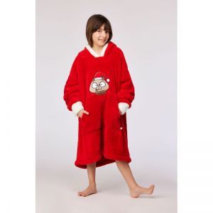 Oversized sweater kerst 407 rood