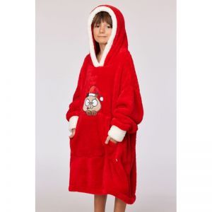 Oversized sweater kerst 407 rood