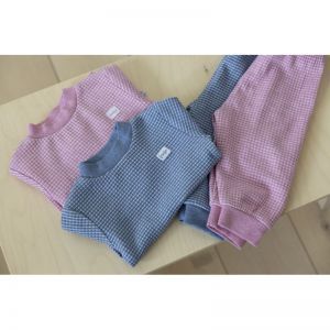 Pyjama met lange mouwen Roze melange