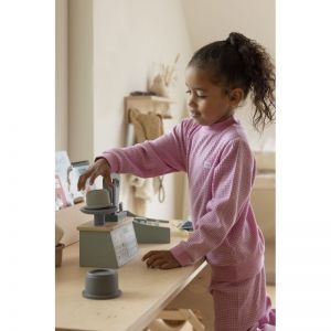 Pyjama met lange mouwen Roze melange