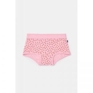 Meisjes slip, shorty 2-pack 012 roze + plan
