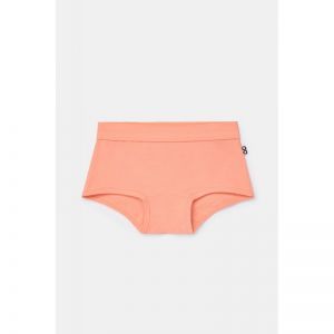 Meisjes slip, shorty 2-pack 013 perzikoranj