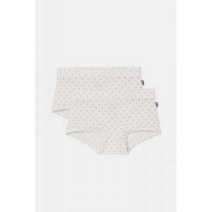 Meisjes slip, shorty 2-pack 915 bolletjes p