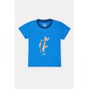 Baby pyjama korte mouwen 837 hoogblauw