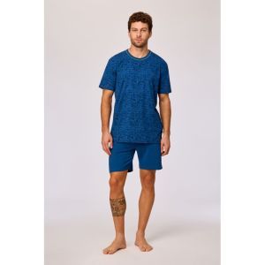Herenpyjama korte mouwen 912 palmbomen p