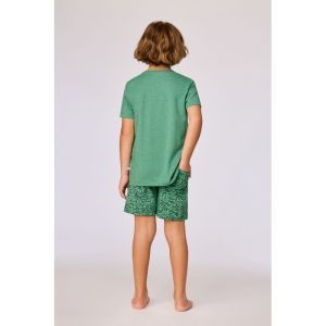 Jongens pyjama korte mouwen 742 groen