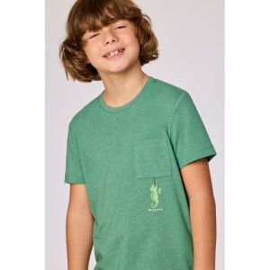 Jongens pyjama korte mouwen 742 groen