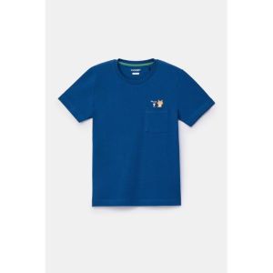 Jongens pyjama korte mouwen 887 donkerblauw