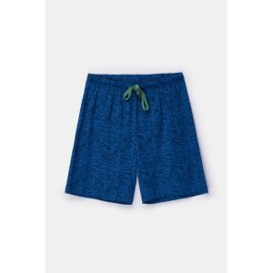 Herenpyjama korte mouwen 887 donkerblauw