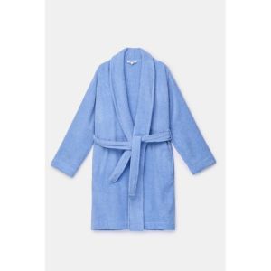 Dames badjas 840 blauw