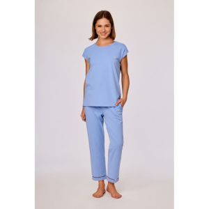 Damespyjama 840 blauw