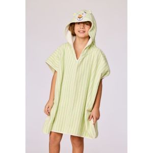 Badcape 919 groene stre