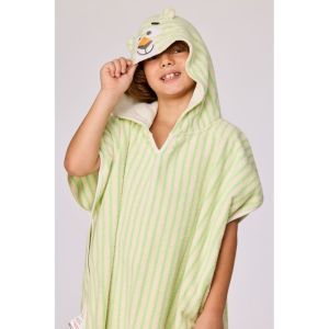 Badcape 919 groene stre