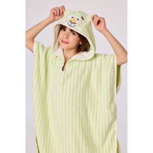 Badcape 919 groene stre