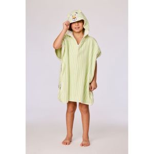 Badcape 919 groene stre