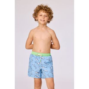 Jongens zwemshort 934 blauwe haai