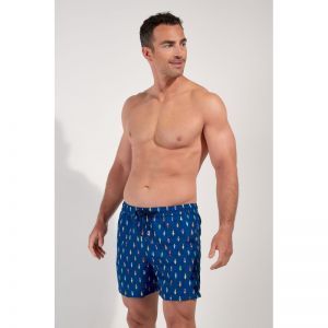 Beach Boxer - Calcio I0RA Navy print
